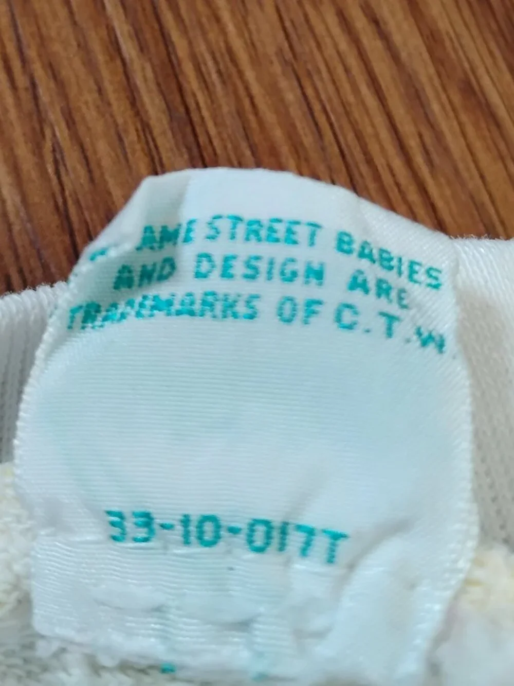 Vintage Sesame Street Babies Circus Onesie One Piece Bodysuit Toddler Baby